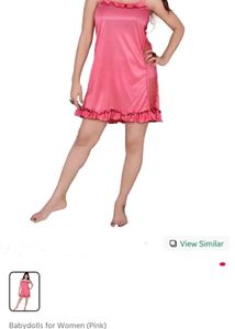 Pink Lace Trim Nightgown, Never Worn It.