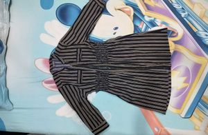 A short casual dress for occasional outing wear