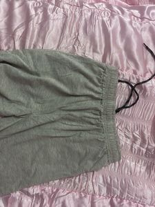 Gray "Los Angles" Wide Leg Lounge Pants
