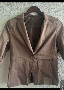 Brown Blazer