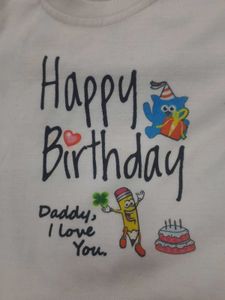 Happy Birthday Daddy Tee