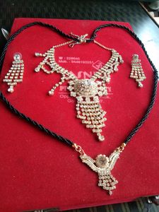 Necklace with mangalsutra