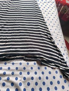 Striped Bodycon Midi Dress