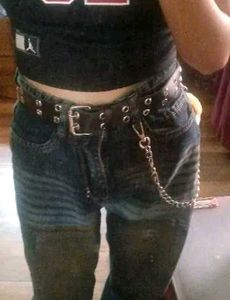 y2k Double Prong Belt