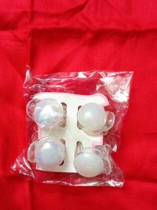 Set of 4 Pearl Hair Clips
