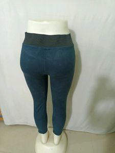 Imported Brand Comfortable Blue Athleisure Legging