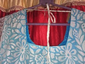 Stunning Blue Kurta with Intricate Detailing