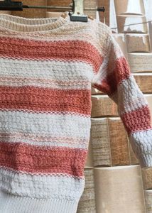 Striped Knit Sweater
