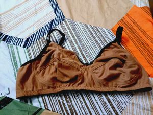 Comfortable Brown Bra