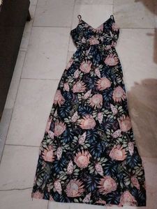 Floral Print Maxi Dress