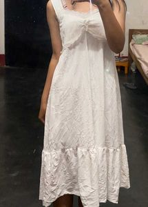 White Midi Dress