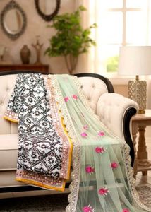 Embroidered Dupatta ✨💚🖤