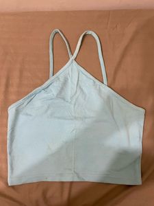 H&amp;m Halter Neck Crop Top