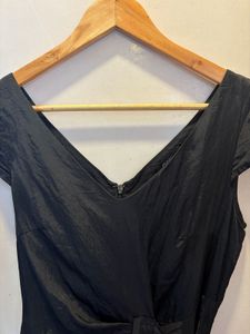 ONLY Chic Black Wrap Dress