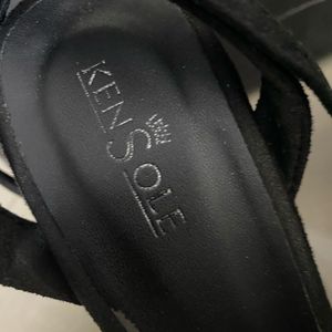Black party wear Heels 4 inch