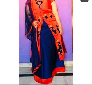 Heavy Embroidery Kurti Set With Dupatta