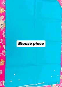 Absolutely new Cotton Saree With Blouse