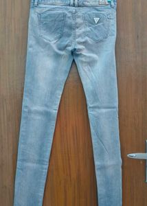 Guess Jeans + Chikankari Palazzo