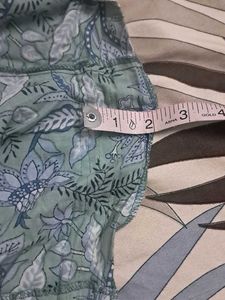 pure Cotton  a line kurta  n trouser  dupatta