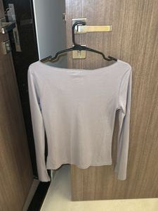 Long Sleeve V-Neck Top