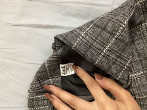 Korean Plaid Formal Skorts