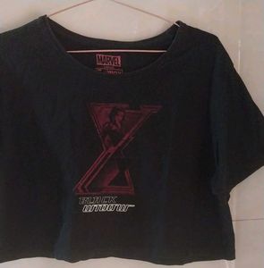 Black Widow Marvel T-Shirt tag Size xl