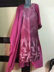Pink Embroidered Salwar Kameez