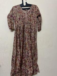 Floral Print Maxi Dress