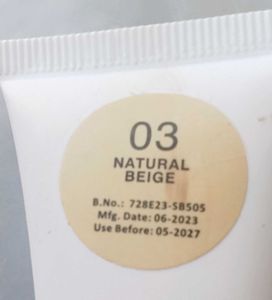 Natural Beige Foundation