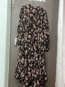 Branded Chic Floral Print Midi Dress for M &amp;L