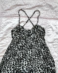 Leopard Print Summer Dress