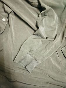 Black Snap Button Jacket