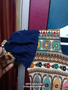 Baby Girl's Floral Print Top