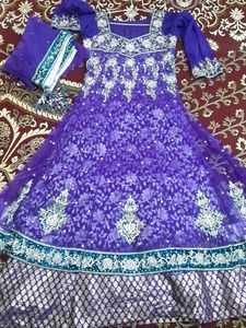 💜Partywear Lehenga And Frock