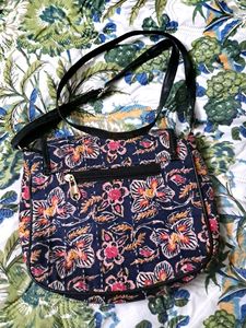 Floral Print Crossbody Bag