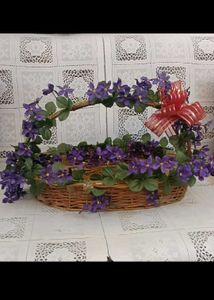 6. Decorative Floral Basket