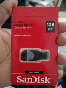 SanDisk New Pendrive 128gb Sealed Pack💯