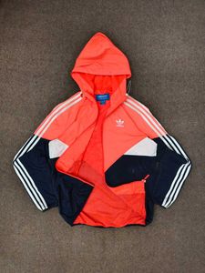 Adidas Colorblock Windbreaker Jacket