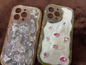 Cute Butterfly &amp; Gem Phone Cases (2-Pack)