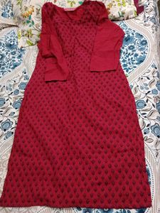 Beautiful Maroon Kurti