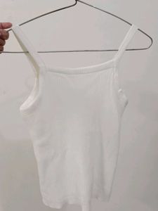 White crop top