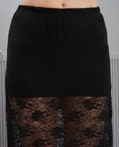 Sheer A-Line Skirt