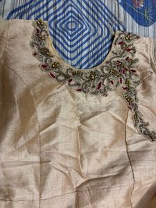 Elegant Embroidered Ethnic Gown