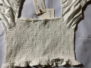 White Crop Top