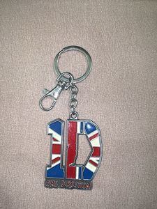 One Direction Keychain - Union Jack Design