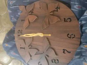 Wall Clock-001 Wenge 25x25cm