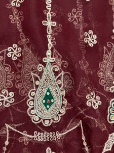 Exquisite Embellished Dupatta Scarf