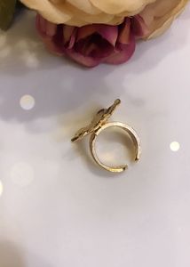 New Anti Tarnish Gold Flower Ring