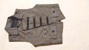 Pure Cotton Jacket For Boys ,Grey Colour. Primium