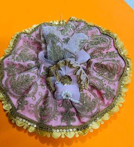 Laddu Gopal Fancy Dress Fabric Net Size All
